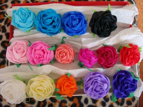 Papierové ružičky,