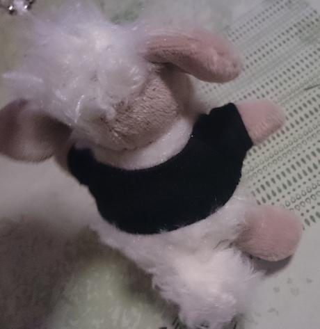 Plyšová ovečka fleecy friends, 10 cm,