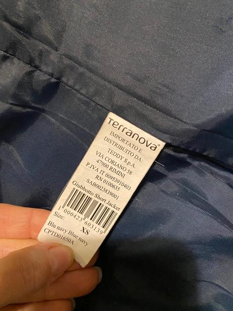 Dámsky zimný kabát, terranova,xs