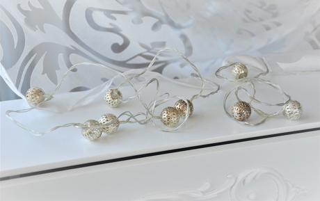 Svetelná reťaz s led svetlami,