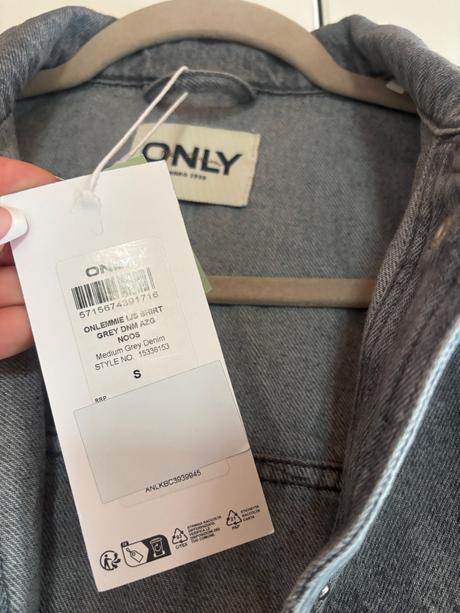 Rifľová bunda only, only,l / m / s