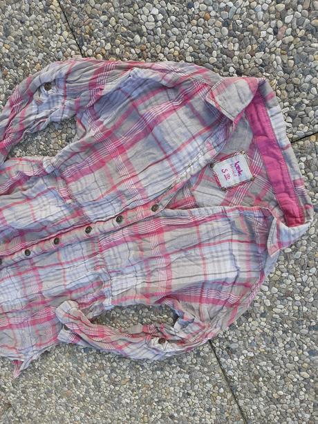 Zľava. dlhá košeľa bershka velk. s., bershka,s