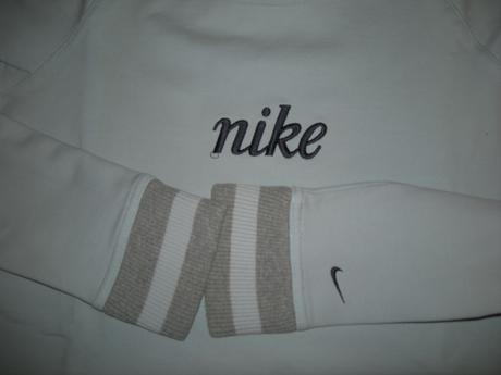 Bledomodrá mikina, nike,m