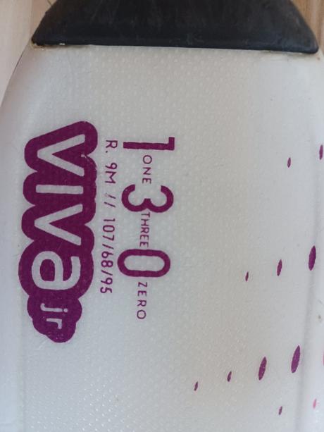 Dievčenské lyže s palicami, blizzard,130-139 cm