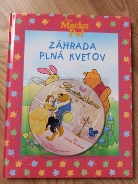 Macko puf set a cd kráska a netvor, 