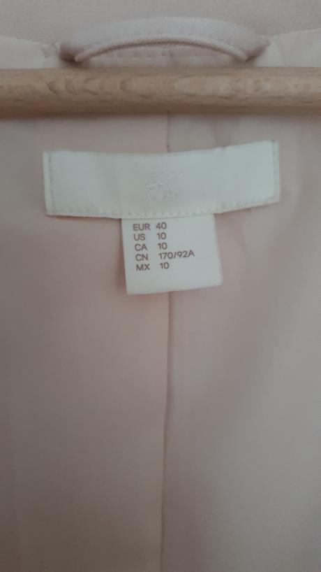 Prechodný kabátik, h&m,40