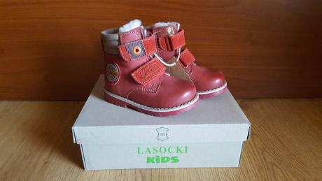 Nové kožené čižmy, lasocki,22