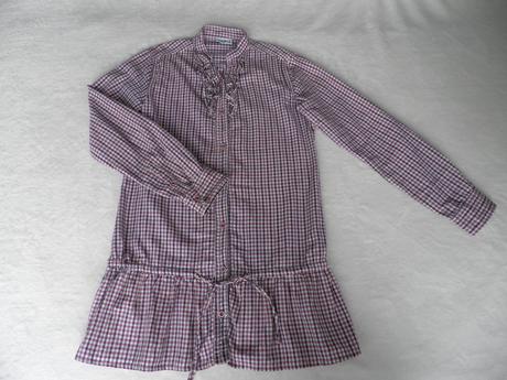 Predĺžená tuniková blúzko-košieľka, 158