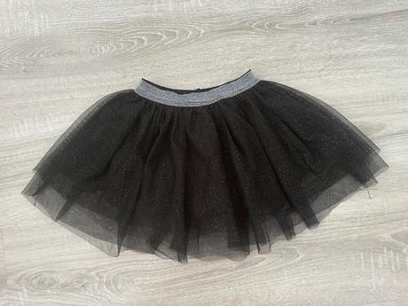 Tylová sukňa s trblietkami zn.minoti, minoti,86