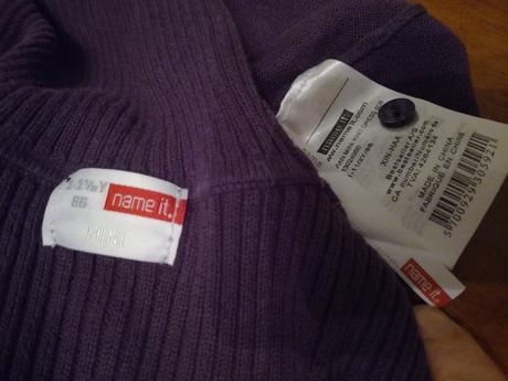 Pleteninové šaty s roláčikom, name it,86