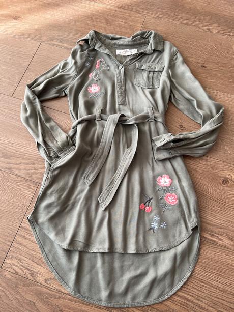 Predĺžená košela/šaty hm, h&m,122