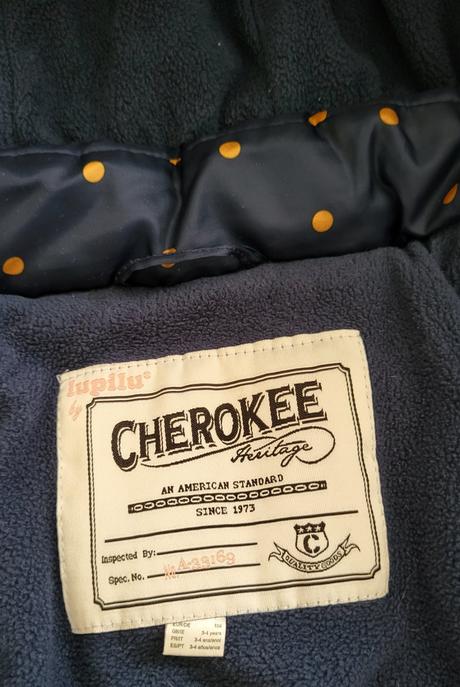 Zimná bunda cherokee 104 na 3-4 roky, cherokee,104