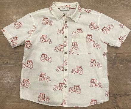 Košeľa c&a s traktormi, c&a,128