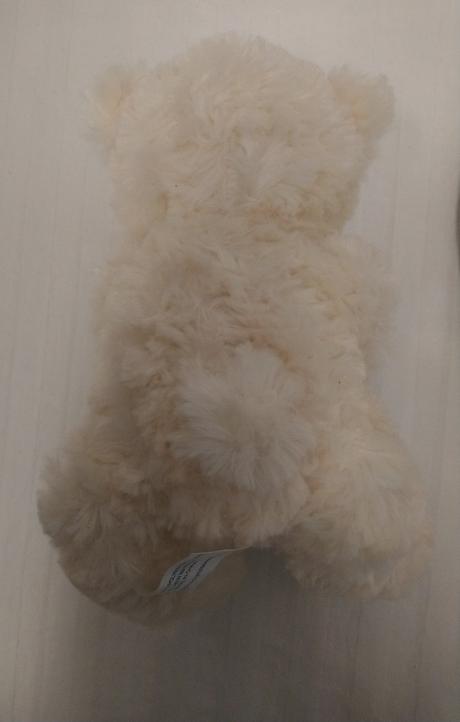 Plyšový maslový medveď s kvetmi, best mum, 24 cm,