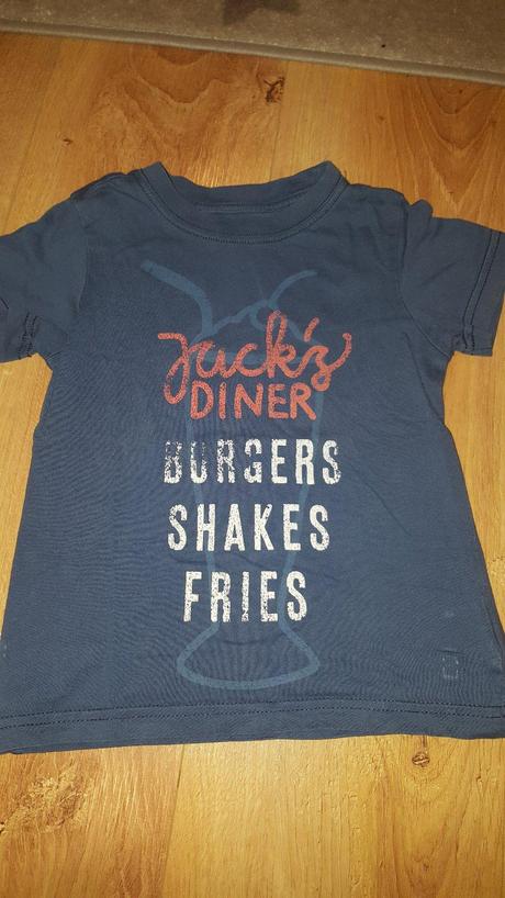 Modré triko č.86, h&m,86