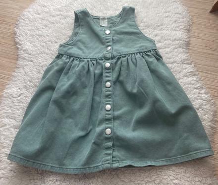 Tyrkysove riflove saty h&m, h&m,92