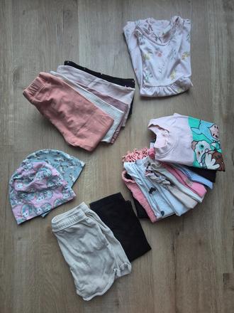 Trička, leginy h&m 98/104, 86–98