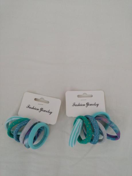 Gumičky do vlasov nepoužívané, 