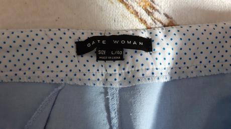 Lanove nohavice, gate,40