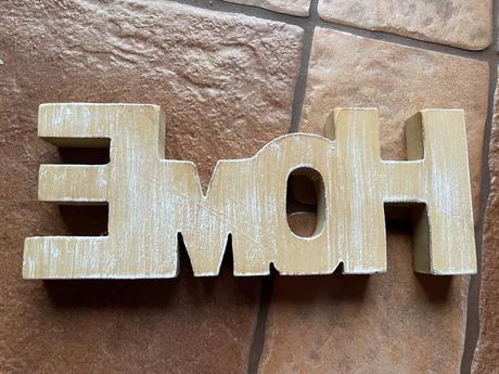 Drevena dekoracia home, 