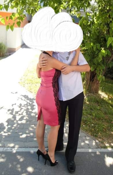 Koktailove saty rouge s, s