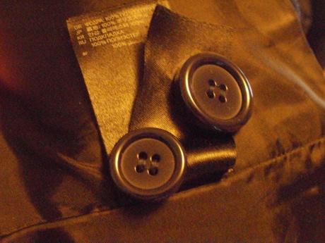 H&m tmavomodrý kabátik, h&m,38