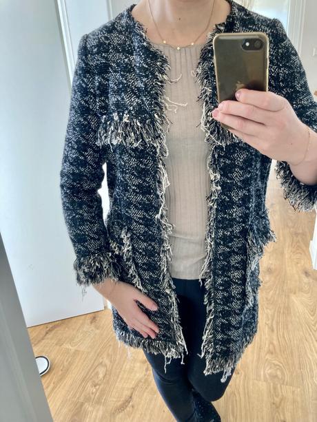 Predĺžené sako zara s, zara,s