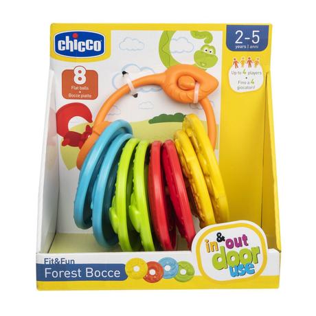 Chicco forest rings - krúžky 8ks,