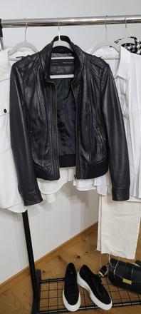 Kožená bunda zara, zara,m