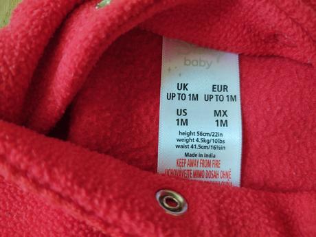 Flísový overal, f&f,56