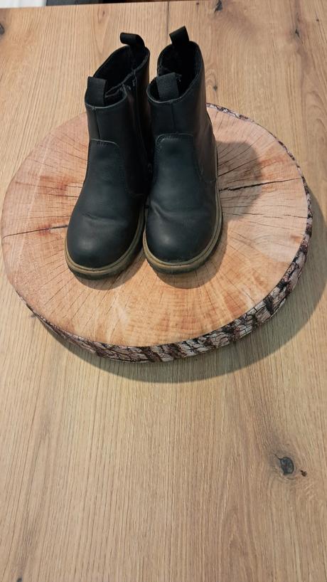 Nepremokavé čižmy na zips 3x obuté, h&m,34