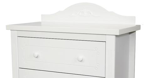 Komoda s prebaľovacím pultom, amélia,