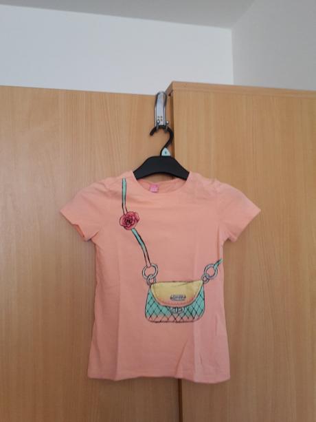 Lososové tričko takko fashion 128, takko,128