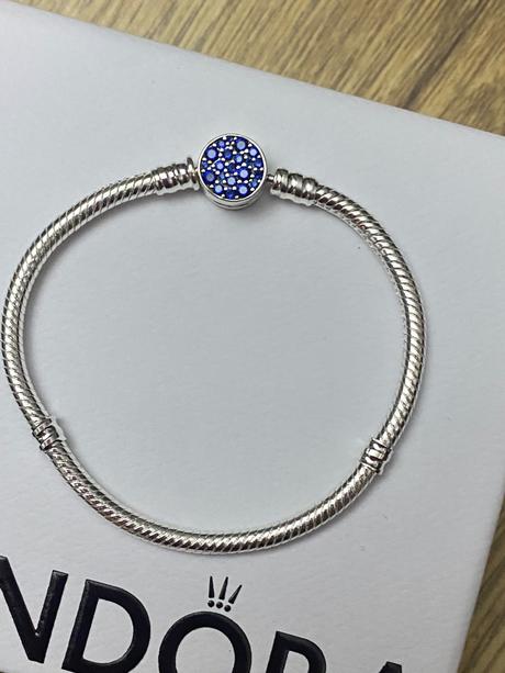 Pandora modrý naramok, pandora