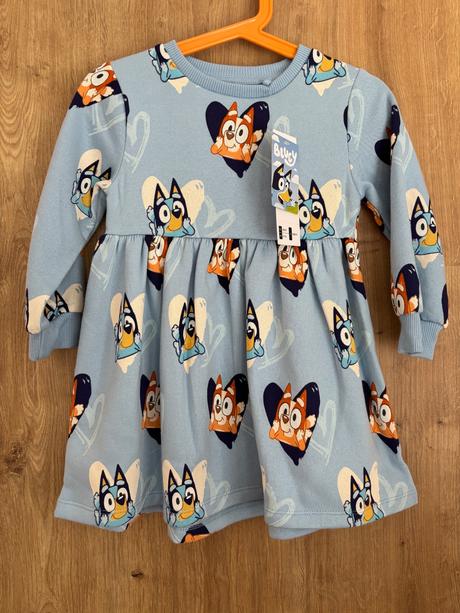 Bluey dievcenske saty, f&f,98