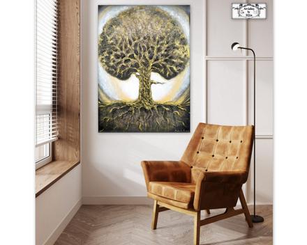 3d maľba "strom života",