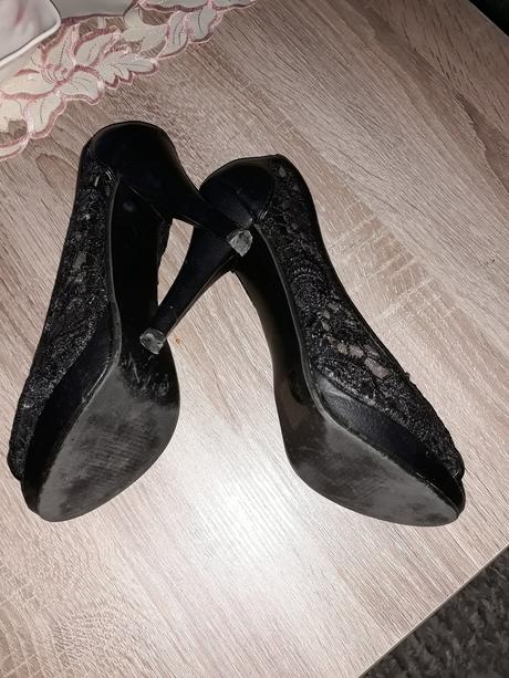 Lodičky čipkovane, 38