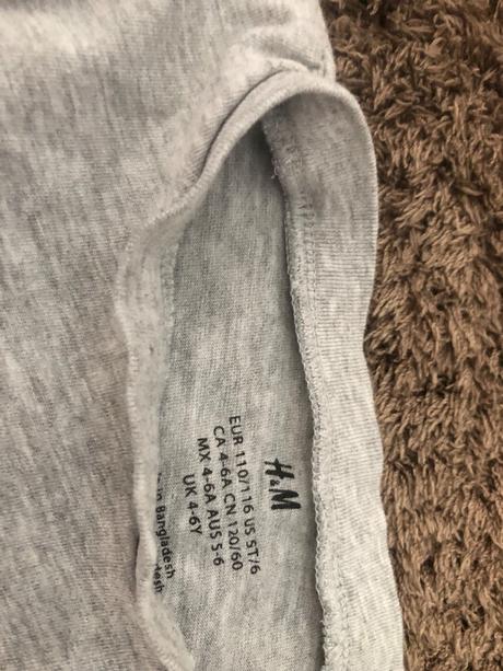 5ks triciek, h&m,110
