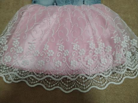 Nádherné riflove šaty ako nove, 86