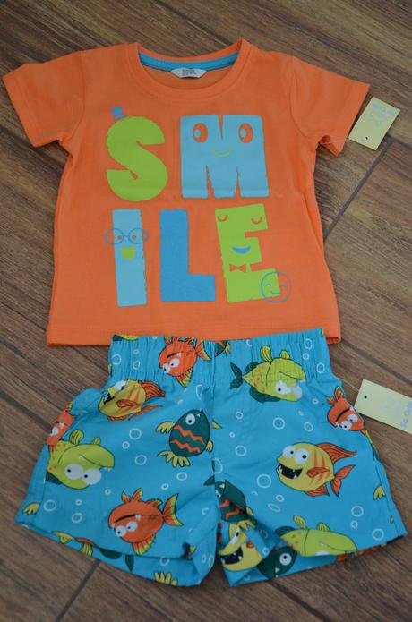 Tričko so šortkami, pepco,68