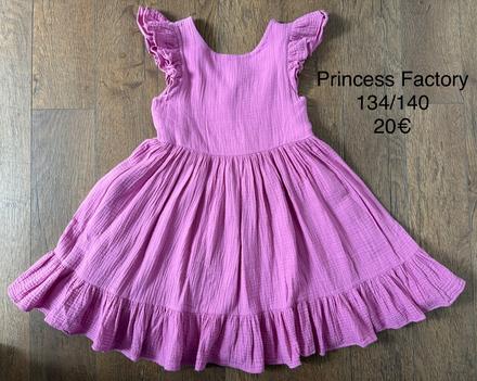 Mušelinové šaty princess factory 134/140, 140
