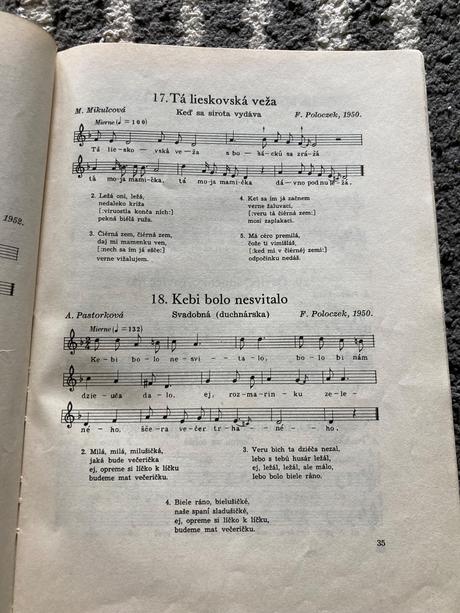 Slovenské ľudové piesne zv. ii. (1953), 