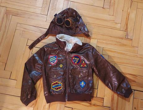 Kostým letca na 116 cm (cca 5 rokov), 