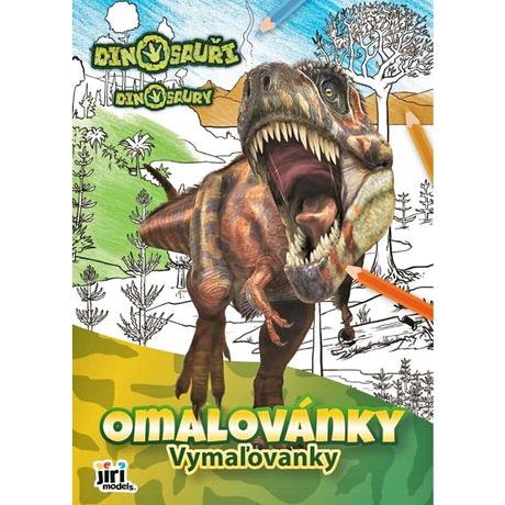 Maľovanka a4 dinosaury 2,