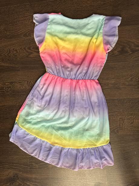 Letné šaty farebné, 146