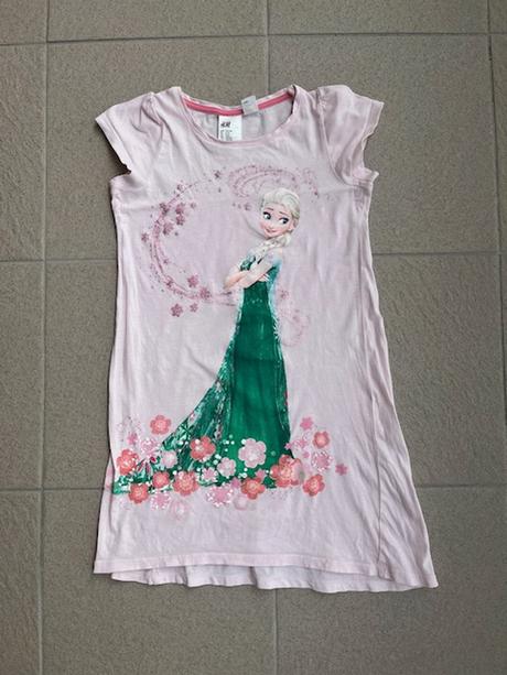 Nočná košeľa frozen - veľ.122/128, h&m,122
