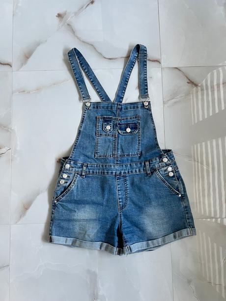 Riflové šortky kraťasy na traky montérky gallop, l