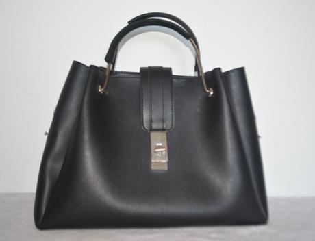 Čierna dámska  kabelka, 