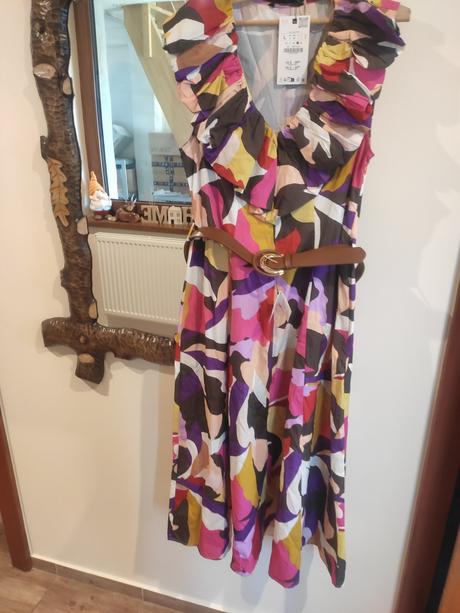 Dámske šaty zara nové s visačkou, zara,l