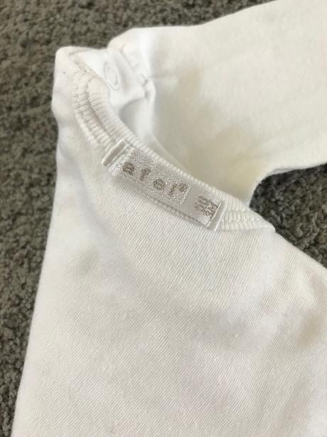 Biele body 50/56, lafel,50